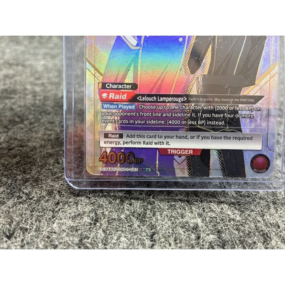 Lelouch Lamperouge SR * CGH-1-092/ Koenma YYH-1-050/ Mito SAO-2-054 SR Lot
